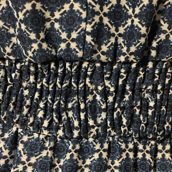 MAURICES Blue Aztec Print Maxi Dress - Picture 5 of 13